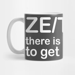 Pronouns: ZE/THEY - there is no excuse for getting it wrong Mug